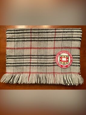 Wash U Plaid Scarf